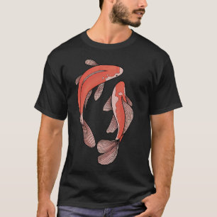 Camiseta Dois peixes koi