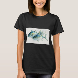 Camiseta Dois peixes nadando na água