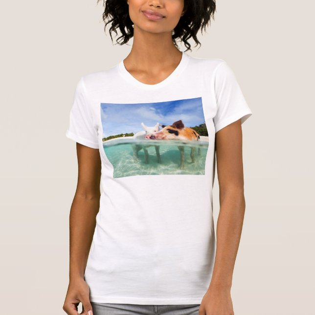 Camiseta Dois pequenos leitões (Frente)
