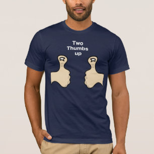 Camiseta Dois polegares acima