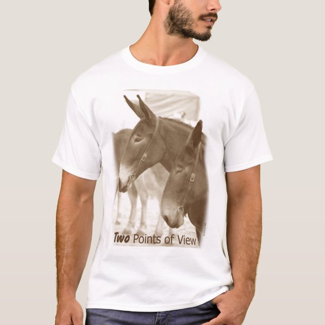 Camiseta Dois pontos de vista (Frente)