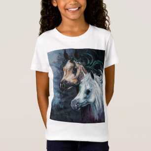Camiseta Dois potros árabes