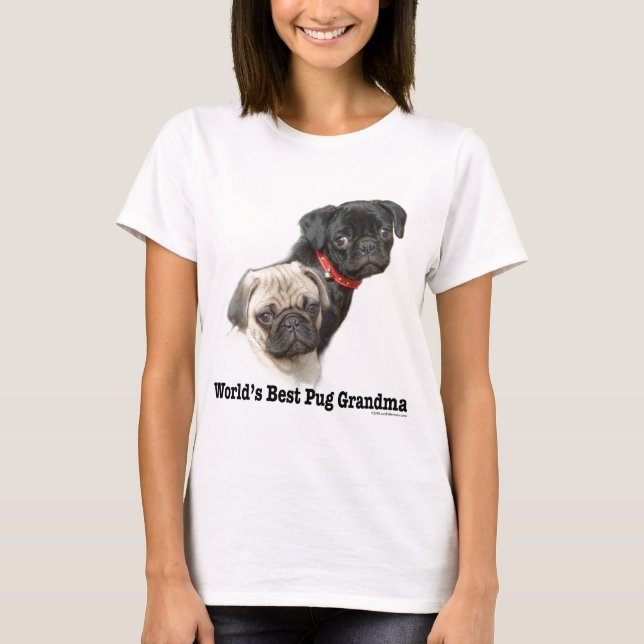 Camiseta Dois Pugs (Frente)