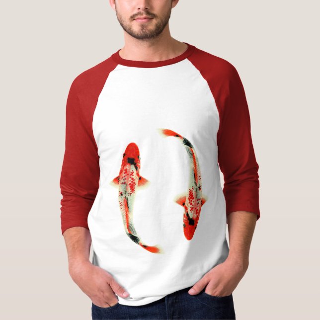 Camiseta Dois Red Koi (Frente)