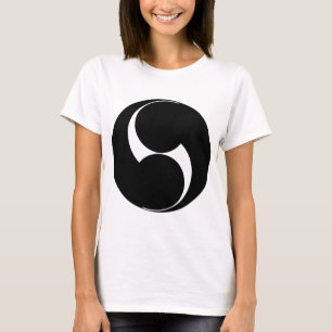 Camiseta Dois redemoinhos anti-horário (Sugaki)
