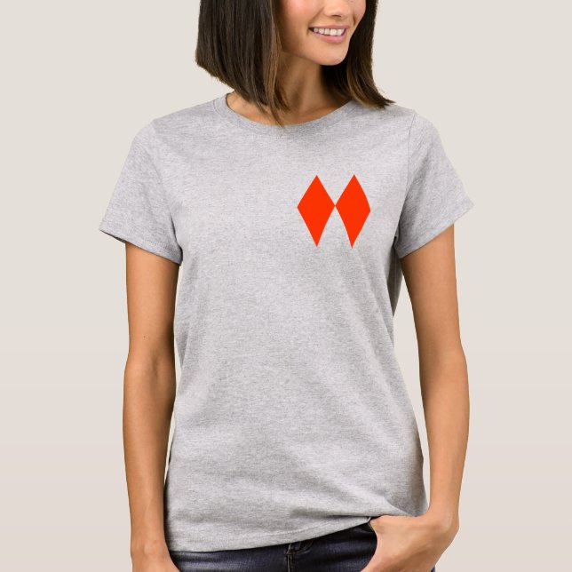 Camiseta Dois rombos (Frente)