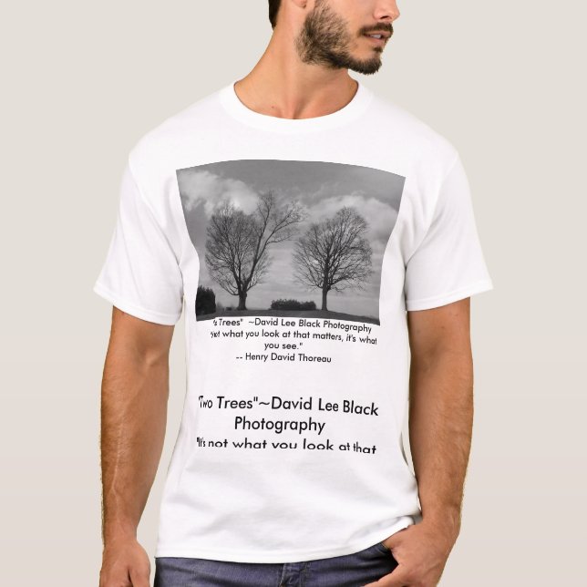 Camiseta Dois Trees~Thoreau (Frente)