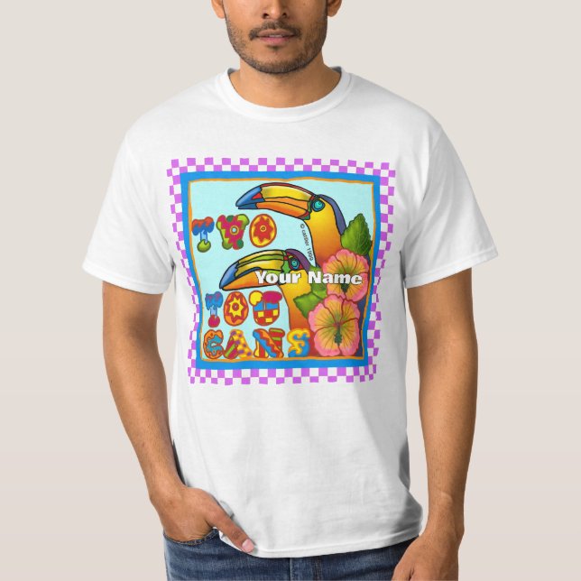 Camiseta Dois Tucanos (Frente)