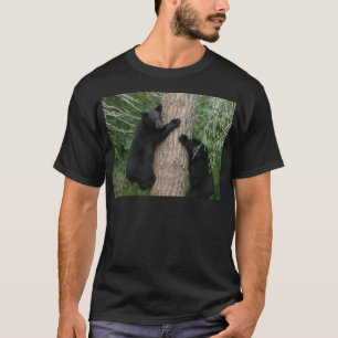 Camiseta dois ursos em uma árvore