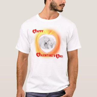 Camiseta Dois ursos no amor -- Feliz dia dos namorados!