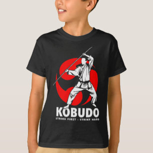 Camiseta Dojo de Treinamento de Armas de Artes Marciais Kob
