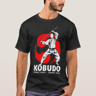 Camiseta Dojo de Treinamento de Armas de Kobudo Artes Marci