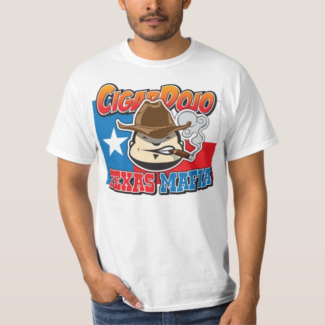 Camiseta Dojo do charuto - máfia de Texas (Frente)