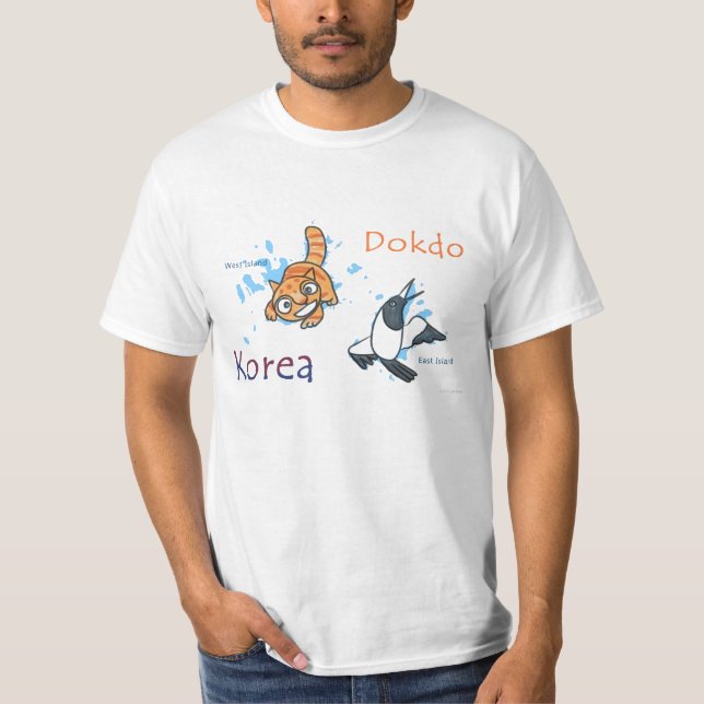 Camiseta Dokdo, Coreia (Frente)