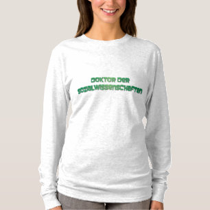 Camiseta Doktor der Sozialwissenschaften