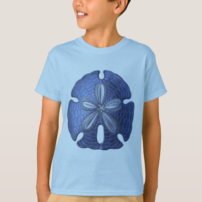 Camiseta Dólar de areia azul (Frente)
