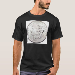 CAMISETA DÓLAR DE PRATA DE MORGAN