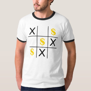 Camiseta Dólar Tic Tac Toe