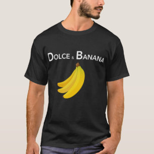 Camiseta Dolce & Banana Funny Fashion Bananas Presente Para