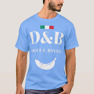Camiseta Dolce E Banana Italiana, Engraçado Desi