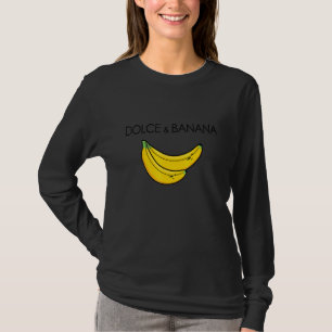 Camiseta Dolce E Banana Nana Fruta Vegan Veggie Saudável