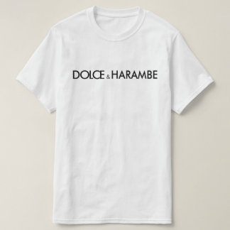 Camiseta dolce e harambe