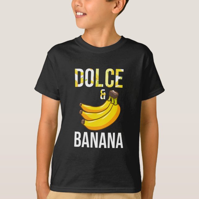 Camiseta Dolce und Banana- Geschenkidee (Frente)