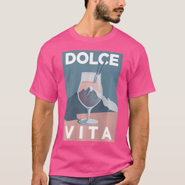 Camiseta Dolce Vita Painting Italia Monges Hiking Spritz (Frente)