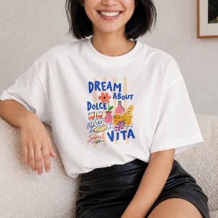 Camiseta Dolce Vita Verão Italiano