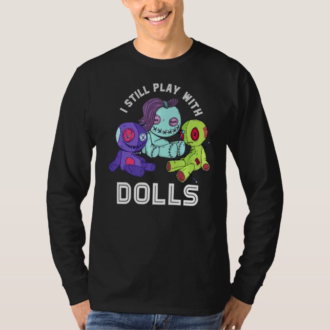 Camiseta Doll Voodoo Eu Ainda Brinco Com Bonecas Pastel Bon (Frente)