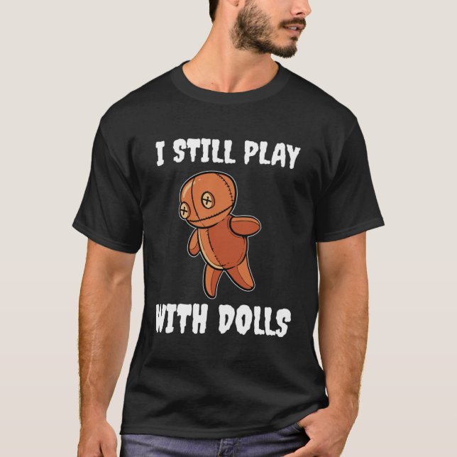 Camiseta Doll Voodoo Magic Magician Or Witchcraft Fan (Frente)