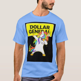 Camiseta Dollar General Dollar General Unicorn Dabbing Unis