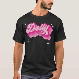 Camiseta Dolly First Name Girl 70S Personalizada
