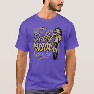Camiseta Dolly Parton Estrela da Música Country garota vint