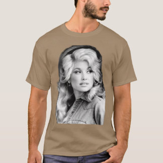 Camiseta Dolly Parton Garota Antiga