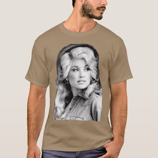 Camiseta Dolly Parton Garota Antiga (Frente)