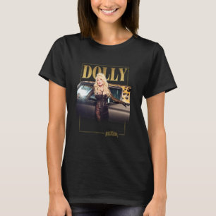 Camiseta Dolly Parton Rockstar Dourada