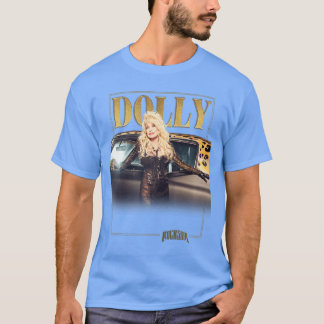 Camiseta Dolly Parton Rockstar Gold Baseballee amigos amigo
