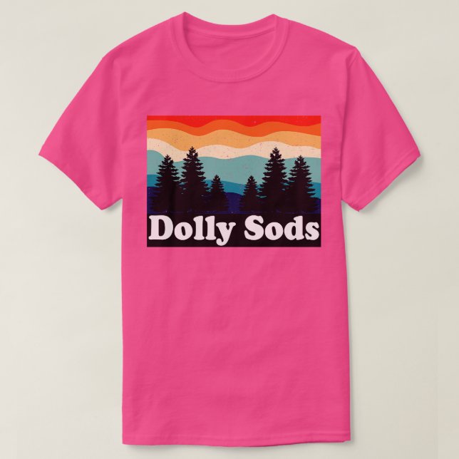 Camiseta Dolly Sods West Virginia Retro (Frente do Design)