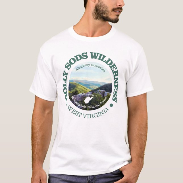 Camiseta Dolly Sods Wilderness Area (Frente)