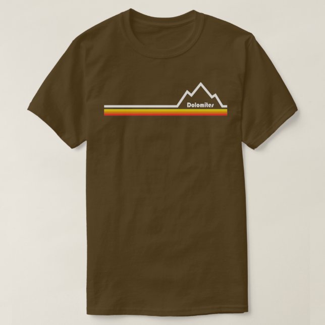Camiseta Dolomites Italy (Frente do Design)