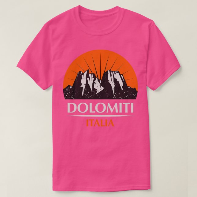 Camiseta Dolomites Mountainhes 2 (Frente do Design)