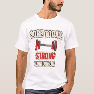 Camiseta Dolorido Hoje Forte Amanhã Motivação Academia