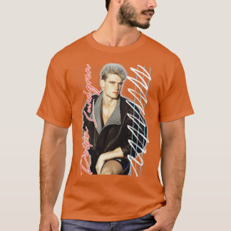 Camiseta Dolph Lundgren 80s Design do ventilador retrorrefl