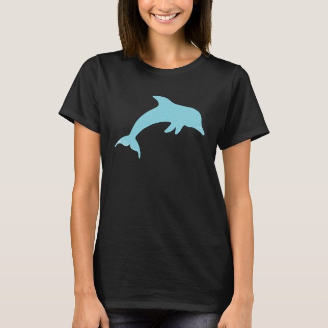 Camiseta Dolphin Aquatic Mammal Sea Animal (Frente)