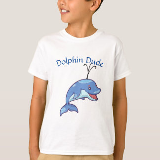Camiseta Dolphin Dude Tshirt para crianças