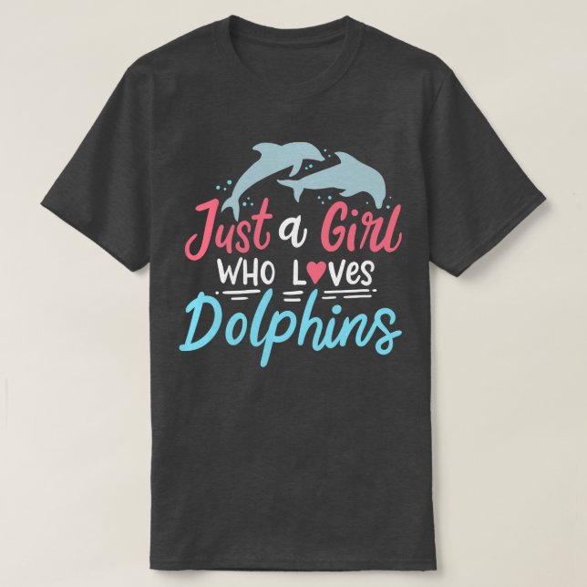 Camiseta Dolphin Lover 2 (Frente do Design)