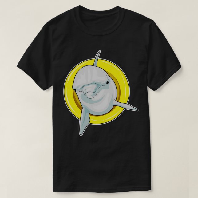 Camiseta Dolphin Natação Boia (Frente do Design)