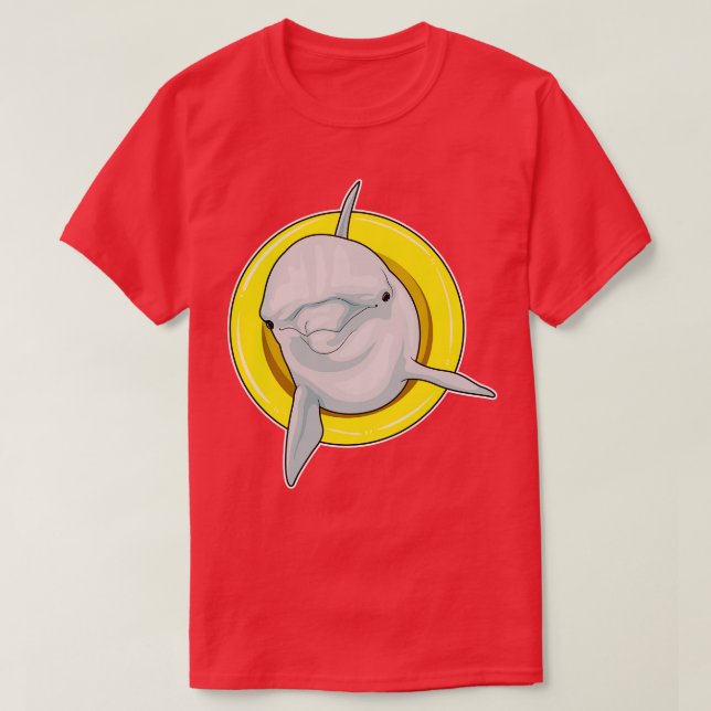 Camiseta Dolphin Natação Lifebuoy (Frente do Design)
