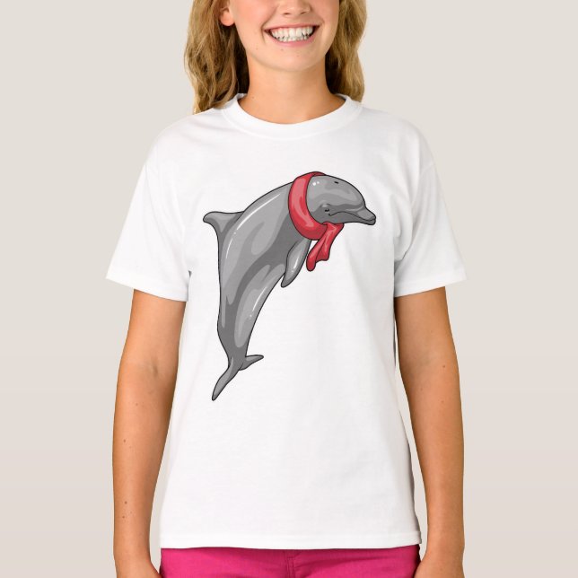 Camiseta Dolphin Scarf (Frente)